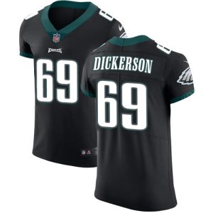 Eagles #69 Landon Dickerson Black Alternate Men's Stitched NFL New Elite Jersey