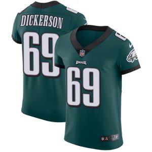 Eagles #69 Landon Dickerson Green Team Color Men's Stitched NFL Vapor Untouchable Elite Jersey