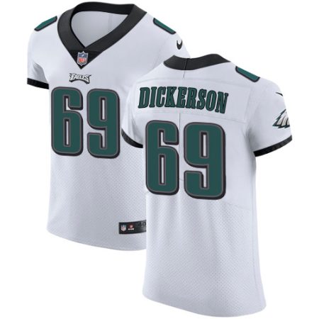 Eagles #69 Landon Dickerson White Men's Stitched NFL New Elite Jersey