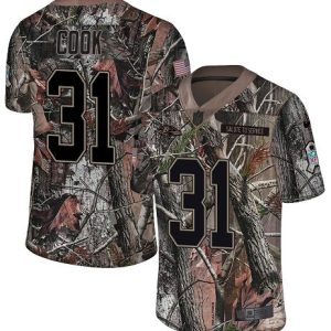 Ravens #31 Dalvin Cook Camo Men's Stitched NFL Limited Rush Realtree Jersey