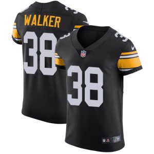 steelers #38 mykal walker black alternate men's stitched nfl new elite cheap jersey