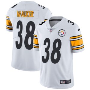 Steelers #38 Mykal Walker White Men's Stitched NFL Vapor Untouchable Limited Jersey