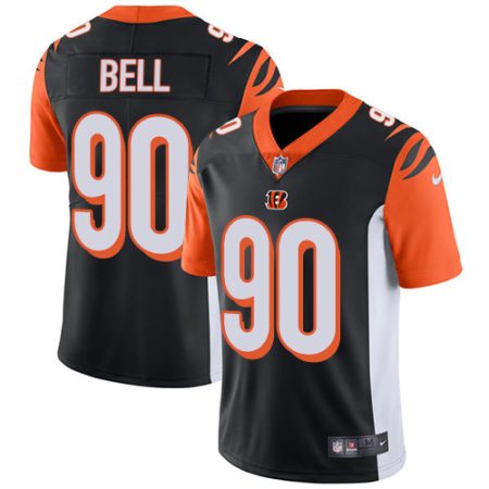 wholesale Bengals #90 Travis Bell Black Team Color Men's Stitched NFL Vapor Untouchable Limited Jersey