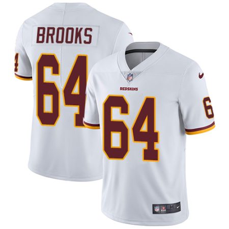 cheap Commanders #64 Mason Brooks White Men's Stitched NFL Vapor Untouchable Limited Jersey