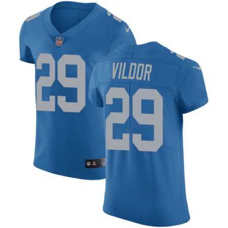 lions #29 kindle vildor blue throwback men's stitched nfl vapor untouchable elite cheap jersey