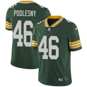 Packers #46 Jack Podlesny Green Team Color Men's Stitched NFL Vapor Untouchable Limited Jersey