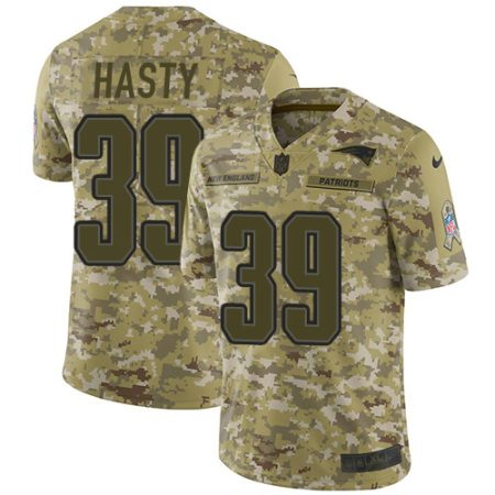 patriots #39 jamycal hasty camo men's stitched nfl limited 2018 salute to service cheap jersey