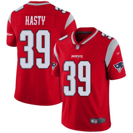 patriots #39 jamycal hasty red men's stitched nfl limited inverted legend wholesale jersey