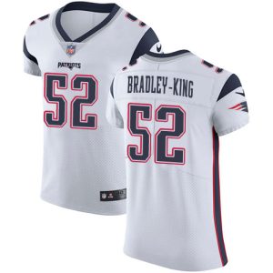 patriots #52 will bradley-king white men's stitched nfl vapor untouchable elite wholesale jersey