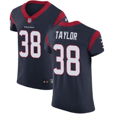 wholesale Texans #38 J.J. Taylor Navy Blue Team Color Men's Stitched NFL Vapor Untouchable Elite Jersey