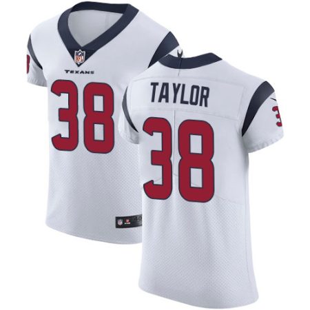 texans #38 j.j. taylor white men's stitched nfl new elite wholesale jersey